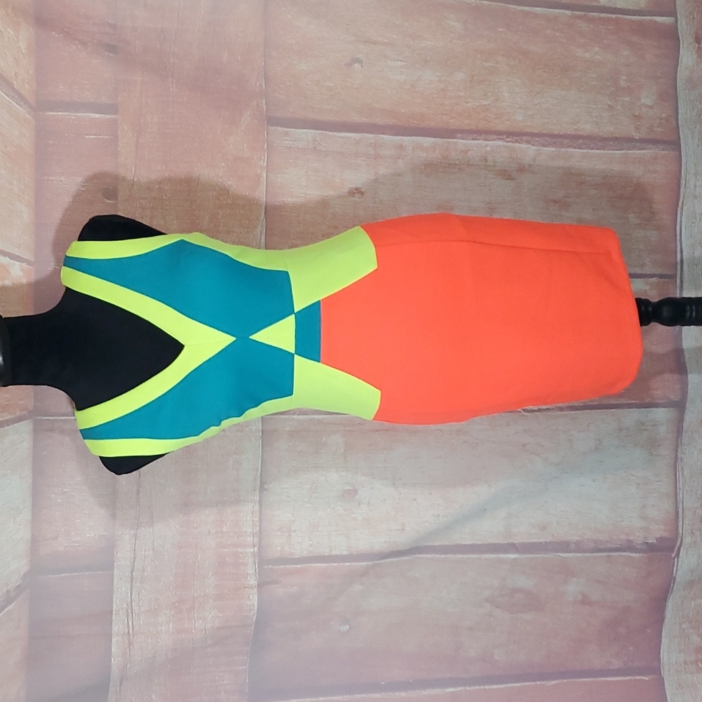NikiBiki Bodycon Colorful Neon Dress